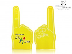 มือโฟม, ของเล่นโฟม, อุปกรณ์เชียร์กีฬาโฟม