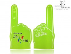 มือโฟม, ของเล่นโฟม, อุปกรณ์เชียร์กีฬาโฟม