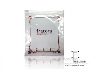 ซองพลาสติก ซิปรูด ขยายก้น fracora